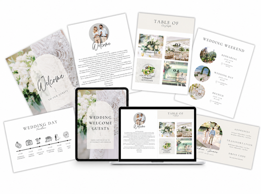 Wedding Welcome Guests Planner