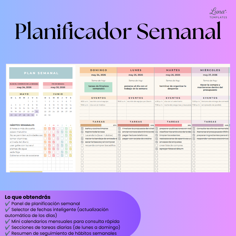 Planificador Semanal