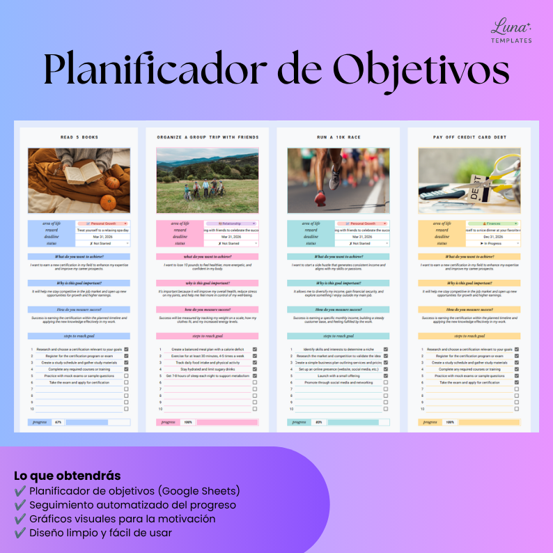 Planificador de Objetivos