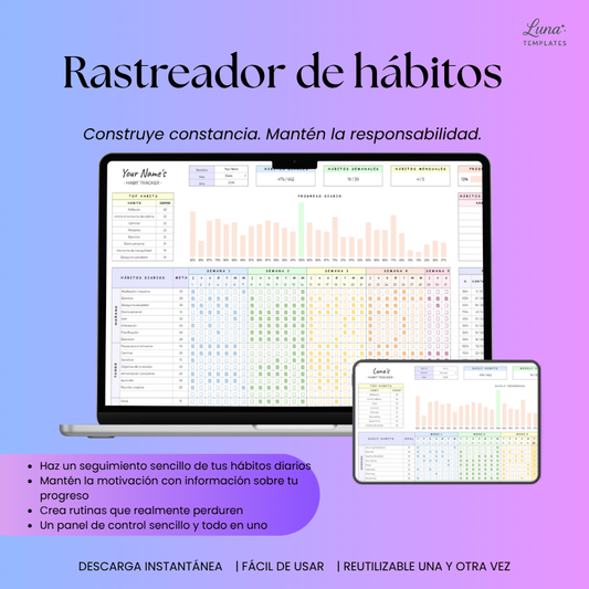 Rastreador de hábitos