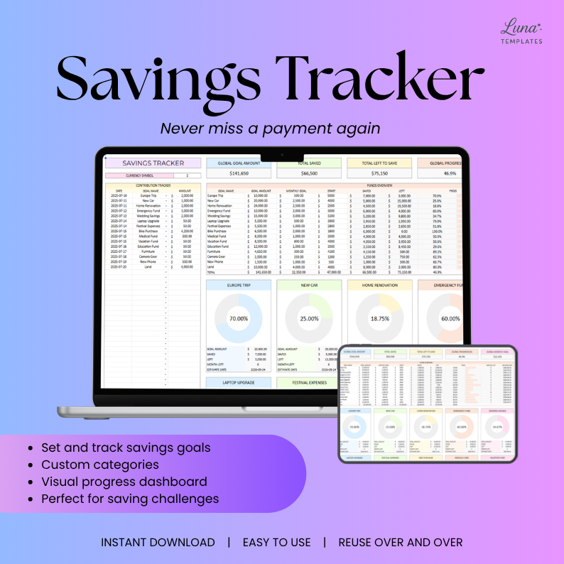 Savings Tracker