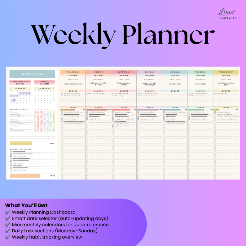 Weekly Planner